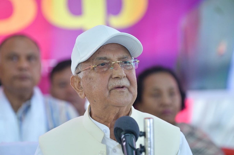स्टाटस लेखेर, हस्ताक्षर अभियान चलाएर अध्यक्ष हटाउने प्रयास गर्नु अराजक शैली : ओली
