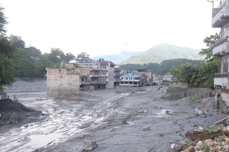 भोटेकोशी बाढी : ज्यान गुमाउनेको संख्या १ हजार २९४, पाँचहजार ५३ जना सम्पर्कविहीन