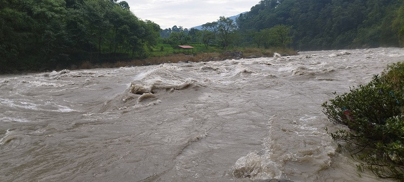 मनाङका हिमतालको जोखिममा मस्र्याङ्दी नदी करिडोर