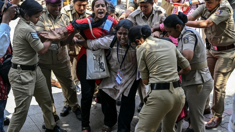 भारतमा पक्राउ परेका प्रदर्शनकारीलाई तत्काल रिहा गर्न ‘यूएनएचसीआर’ को आग्रह