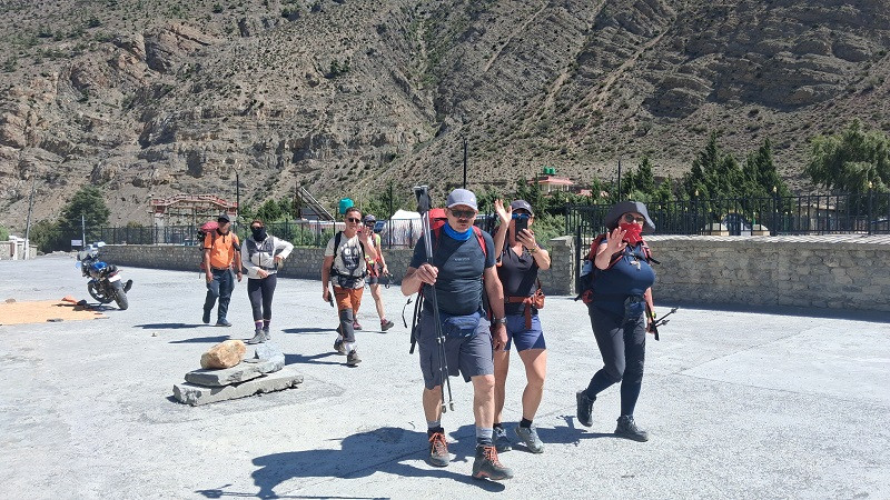 रसुवा बाढीपछि मुस्ताङमा पर्यटक घटे