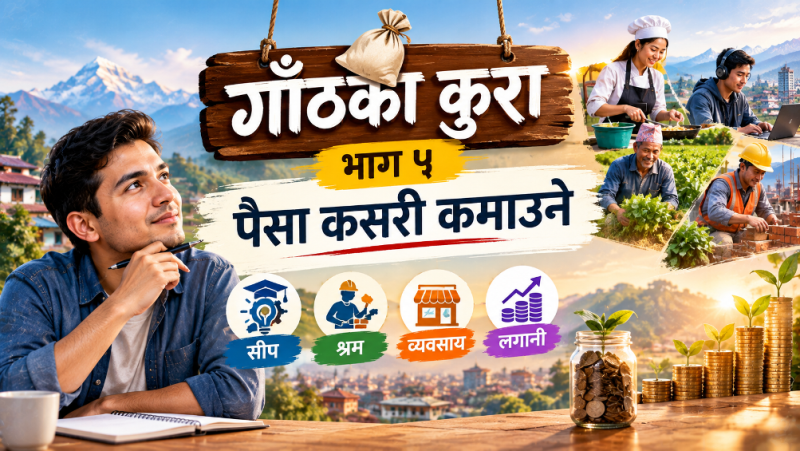 पैसा कसरी कमाउने ?