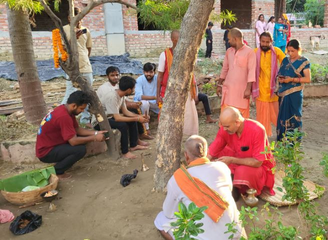 नवरात्रको छैटाैँ दिन कात्यायानी देवीको पूजासँगै मिथिलामा ‘बेलनौत’ सम्पन्न गरिँदै