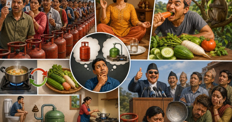 अपान वायुको उपयोग गरौँ, ग्यासमा आत्मनिर्भर बनौँ