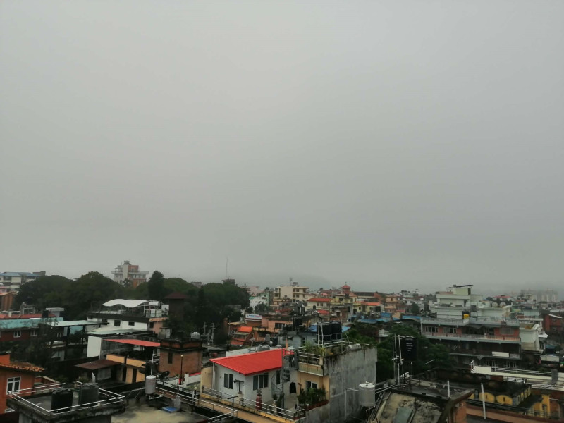 काठमाण्डौमा हुस्सु, देशभर झरी रोकियोे