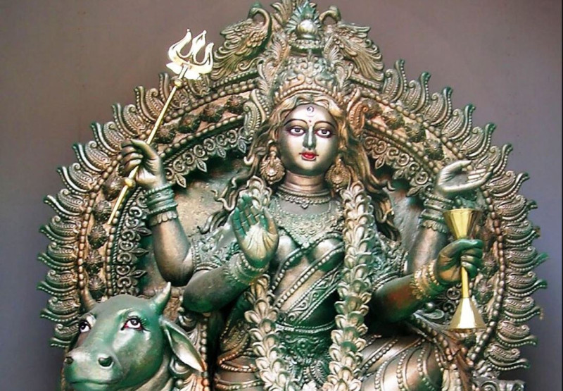 नवरात्रको आज आठौँ दिन महाअष्टमी, महागौरी देवीको पूजा आराधना गरिँदै
