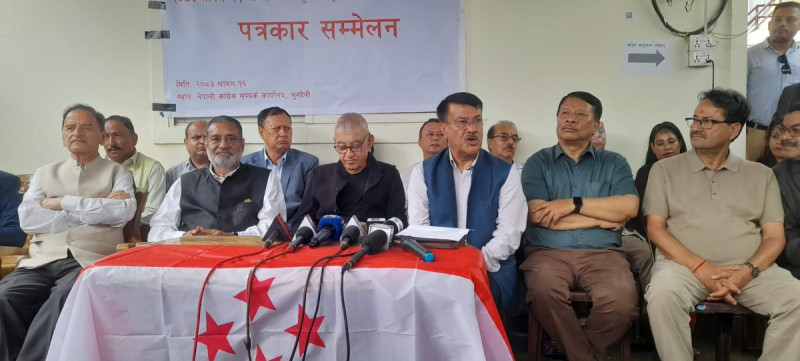कांग्रेस विभाजन उन्मुख :  संस्थापन इतर समूहबाट राष्ट्रिय भेलाको तयारी तीव्र