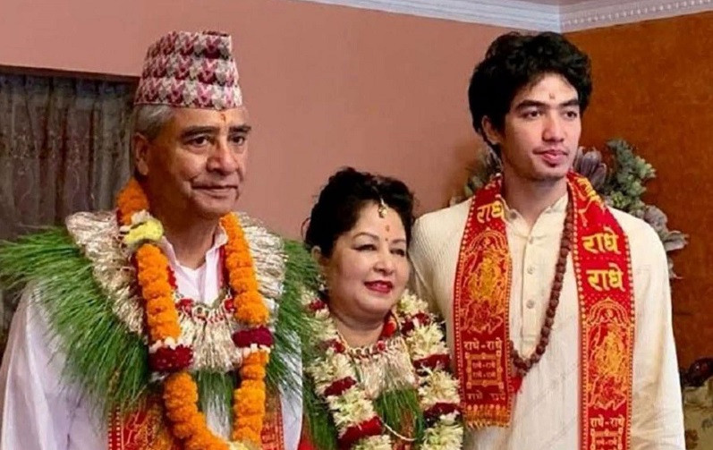 देउवा पुत्र जयवीरलाई बयानका लागि उपस्थित हुन सम्पत्ति शुद्धीकरण विभागको पत्र