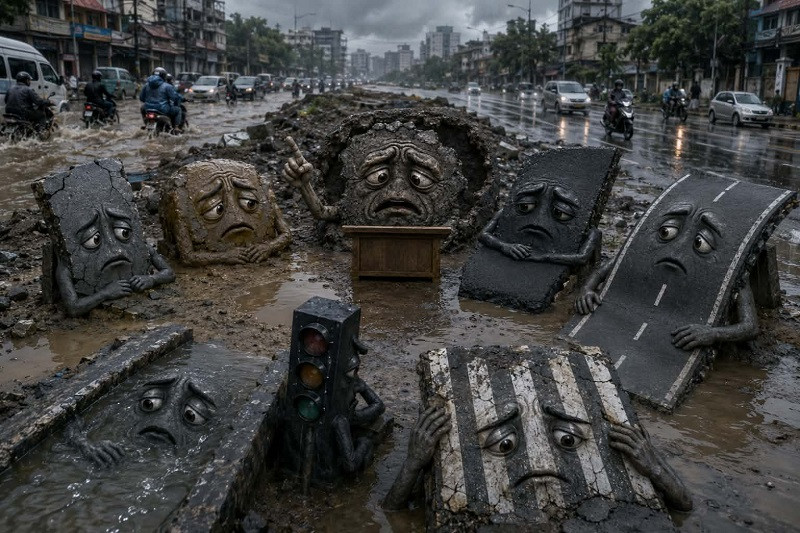 लाखसम्मको ट्राफिक जरिवाना प्रस्तावले सडकलाई लाज !