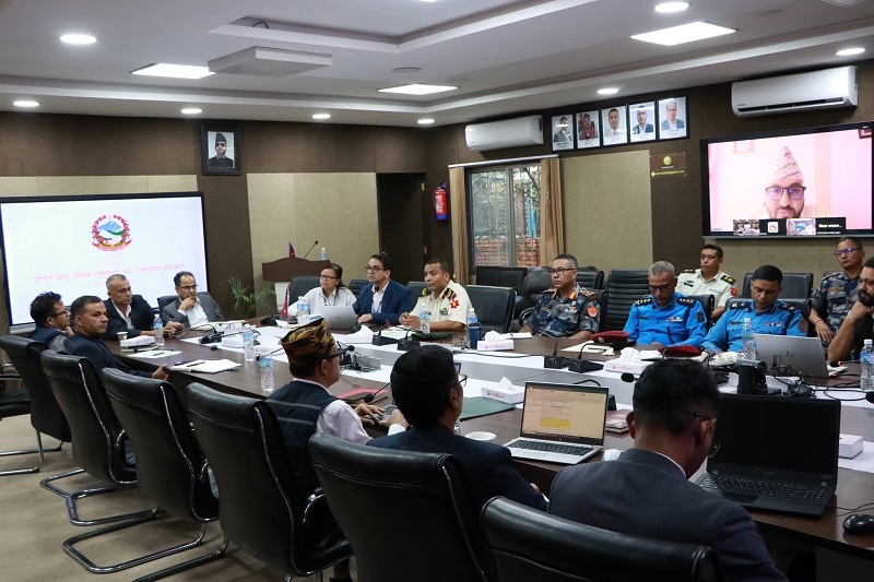 भोटेकोशी बाढीपछिको खोज, उद्धार र राहतमा थप समन्वयबारे छलफल