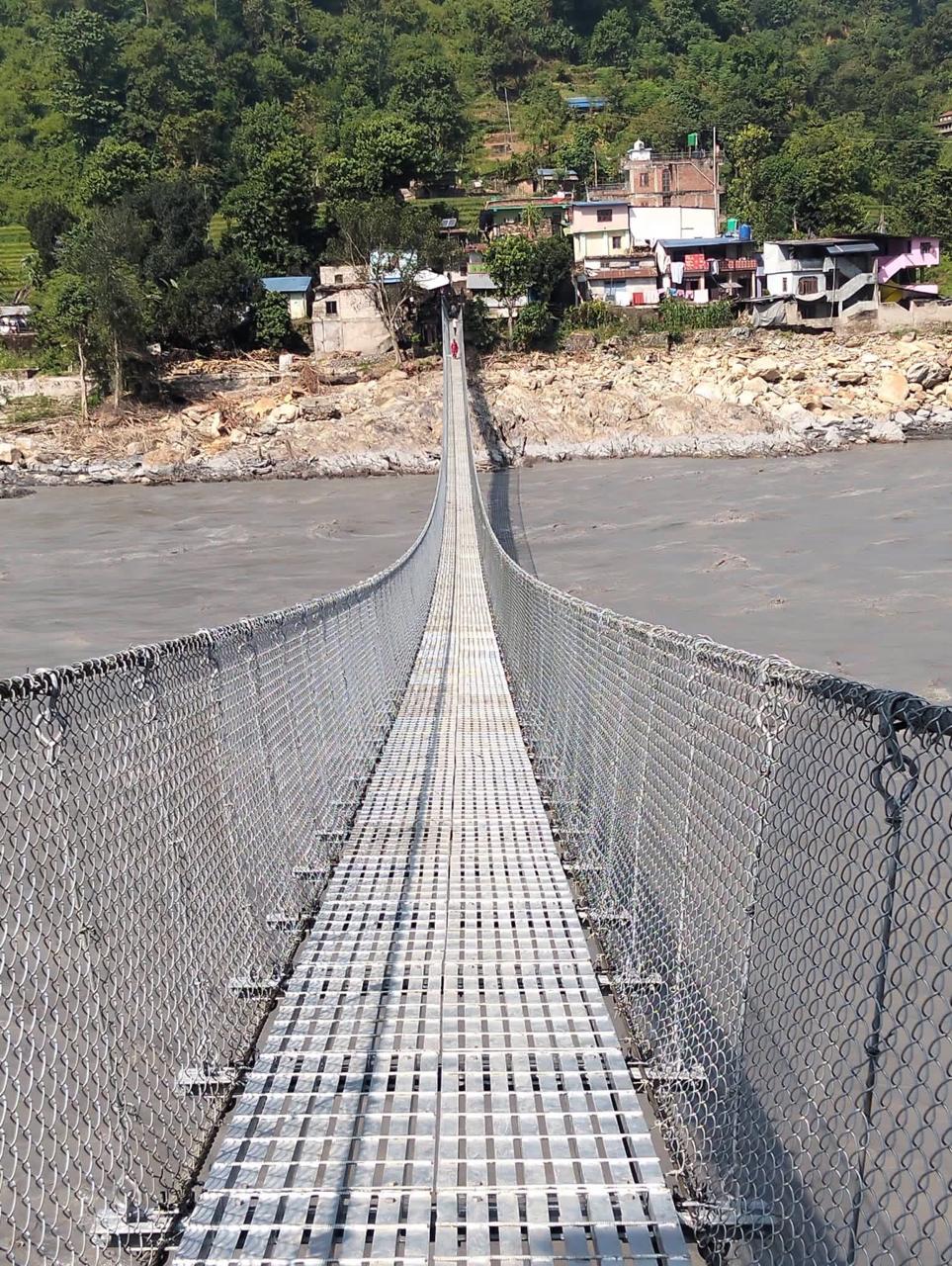 Nepal: 18 suspension bridges reopened after flood repairs