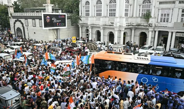 भारतमा सीजेपीको आह्वानमा प्रदर्शन हुँदै