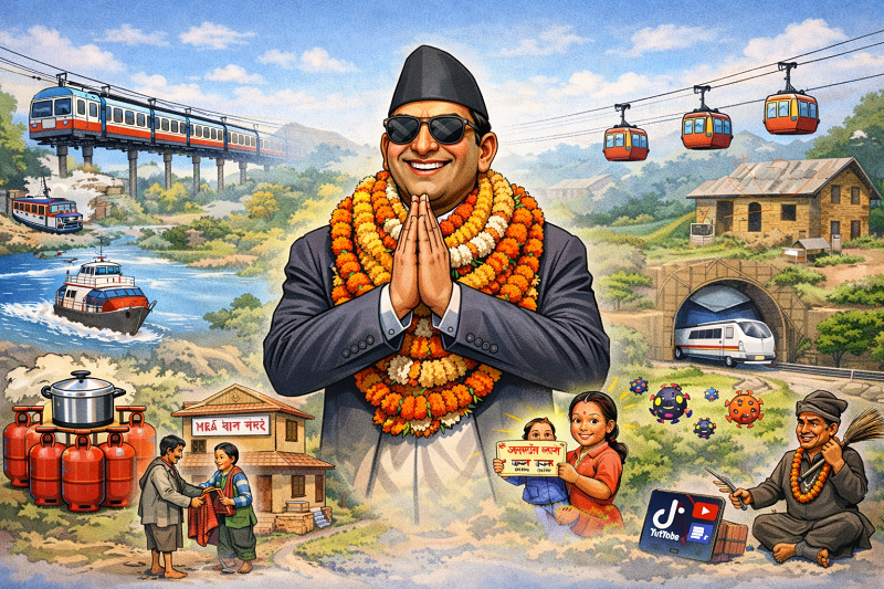 चुनावअघि सबैथोक गर्न सक्ने उम्मेदवारको तागत !