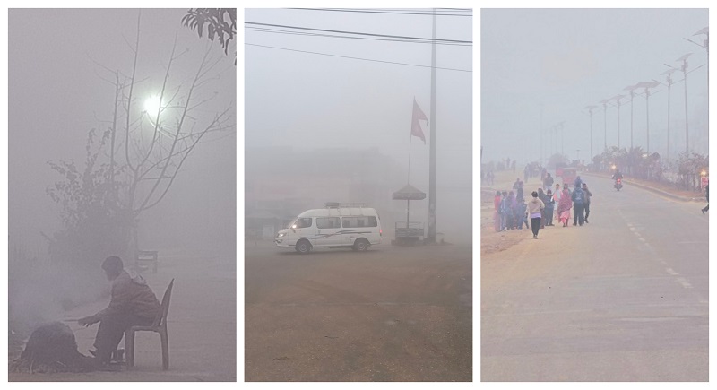 हुस्सु, कुहिरो, शीत, शीतलहर र तुषारोलाई यसरी बुझौँ
