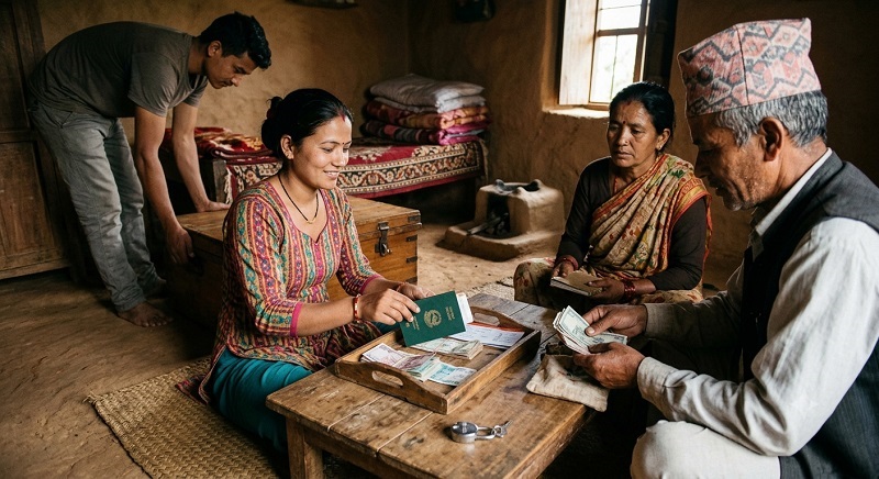 नेपाली श्रमिकको भर्ना प्रक्रियामा हुने खर्च र आम्दानीको अवस्था