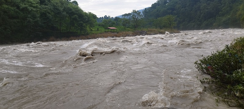 मनाङका हिमतालको जोखिममा मस्र्याङ्दी नदी करिडोर