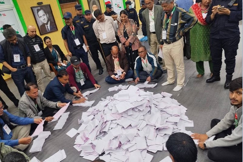 कांग्रेसको उपसभापति र महामन्त्रीको मतगणना चल्दै