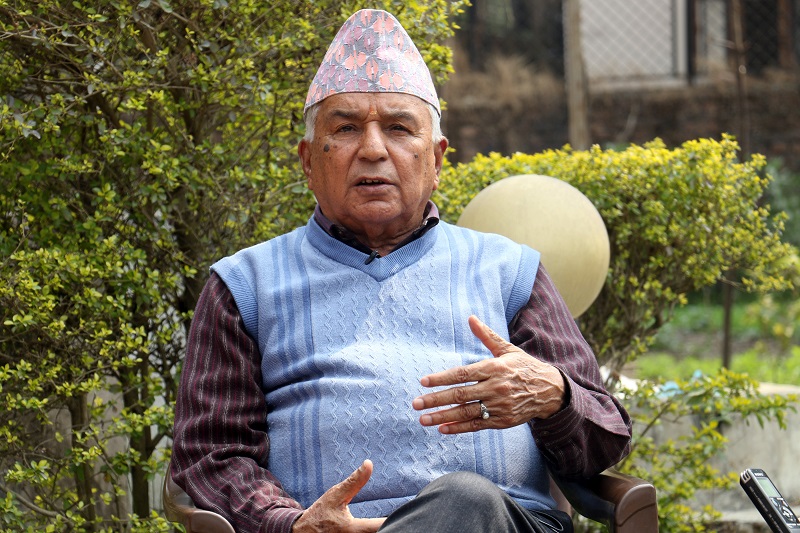 मेरो उम्मेदवारीले देशमा राष्ट्रिय एकताको सन्देश प्रवाह गरेकाे छ : रामचन्द्र पाैडेल
