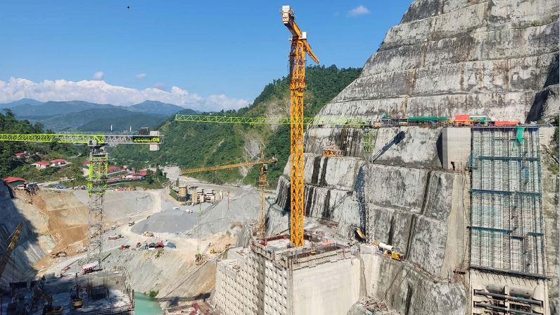 तनहुँ जलविद्युत् आयोजनाको भौतिक प्रगति ७८ प्रतिशत