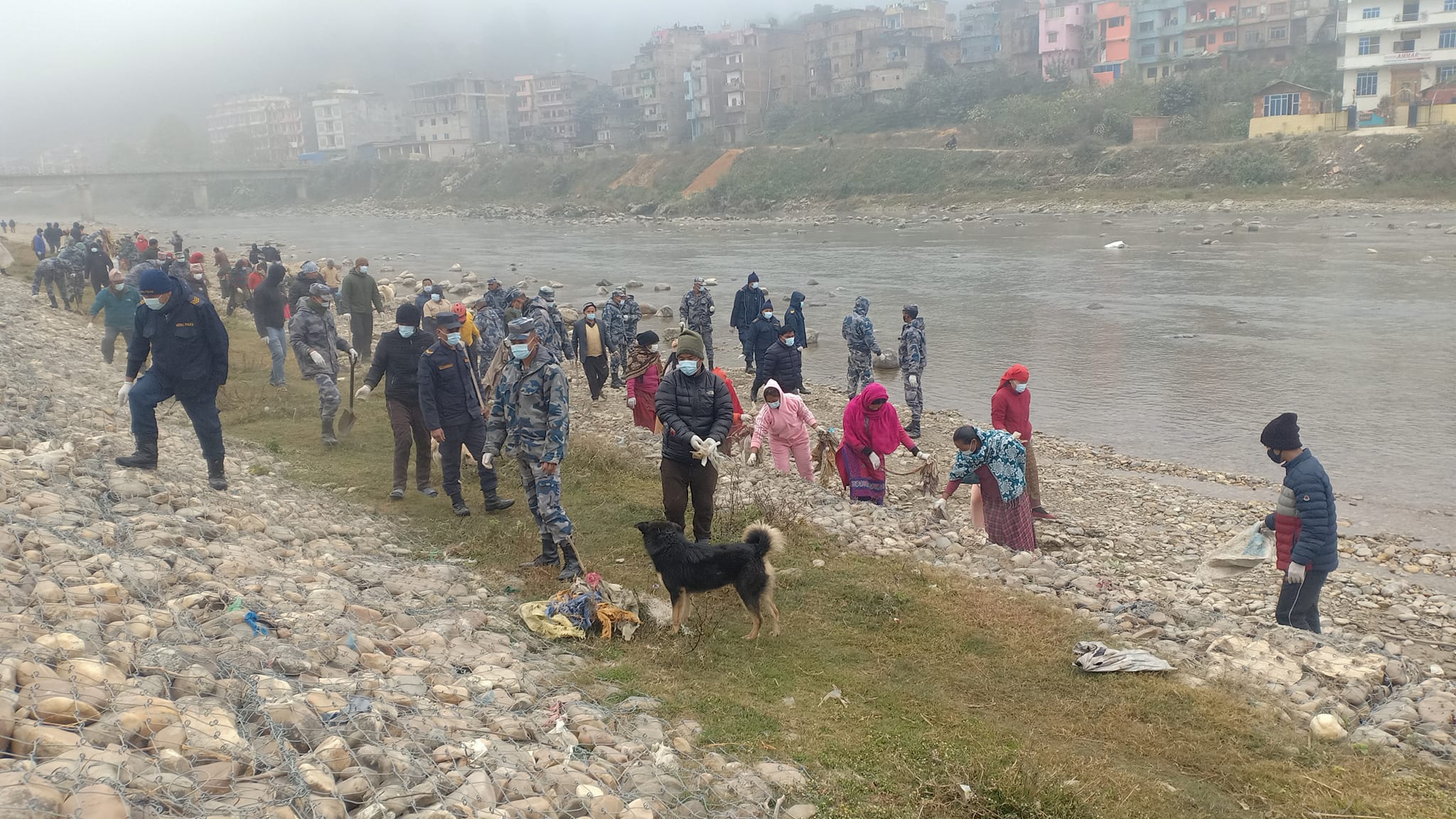 आँधीखोलामा साप्ताहिक सरसफाइ अभियान सञ्चालन