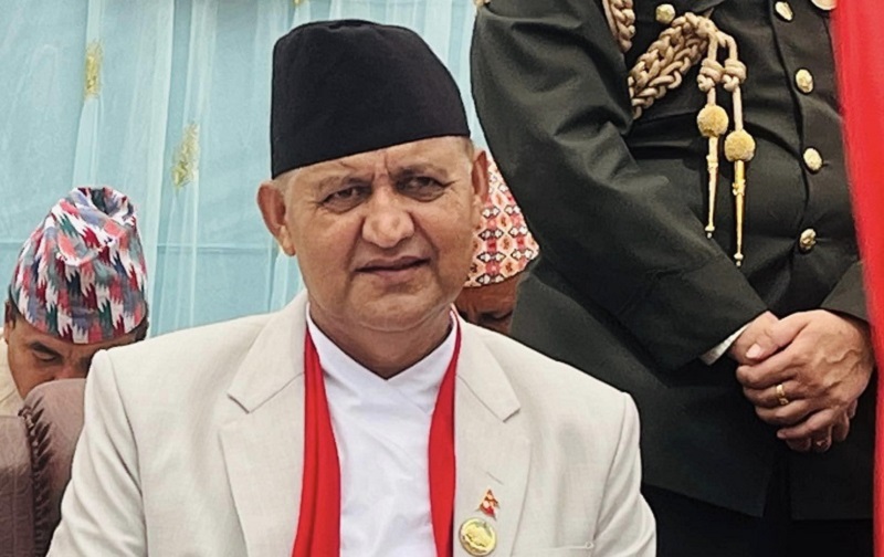 लुम्बिनीका मुख्यमन्त्री आचार्यले भदाै १ गते विश्वासकाे मत लिने