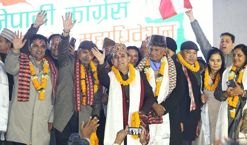 कांग्रेस विशेष महाधिवेशनबाट गगन थापाको नेतृत्वमा नयाँ कार्यसमिति घोषणा (नामसहित)