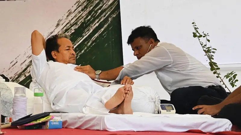भारतमा १८ दिनदेखि अनशनरत पर्यावरण अभियन्ता वाङचुकको स्वास्थ्य अवस्था बिग्रिँदै