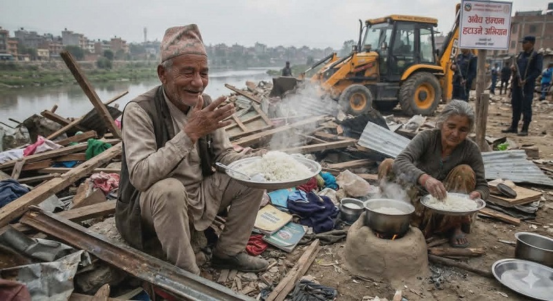 तातो भात र तात्तिएको सरकार