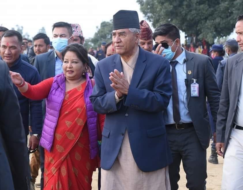 प्रधानमन्त्री देउवाकाे चुनावी खर्च २६ लाख १२ हजार रुपैयाँ
