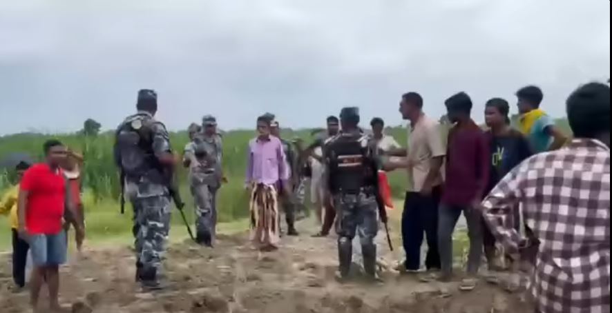 सुस्तामा भारतीय पक्षले बाँध भत्काएपछि विवाद