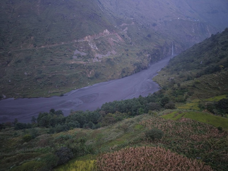बुढीगण्डकी बाढी  स्थानीयले सबेरै थाहा पाए, सरकार ढिलो बिउँझियो