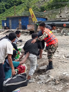 हाइड्रोपावरको सुरुङमा फसेका ३५० जनाको यसरी गरियो उद्धार